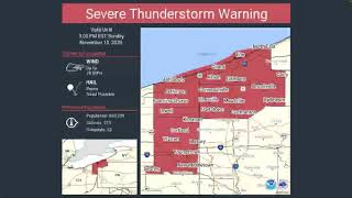 (EAS#159) Severe Thunderstorm Warning