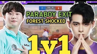 NV PARABOY VS DWG FOREST PURE 1V1 TDM 😳 PARABOY SHOCKED BY FOREST SKILLS & EXIT 😱