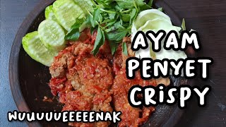 Ayam Penyet Crispy 100% Nambah Terus