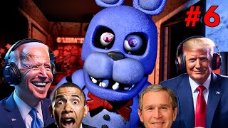 US Presidents Play Five Nights at Freddy's (FNAF 1) Part 6