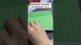 BRINQUEDO DE PAPEL E MAIS DICAS #shortsyoutube #dicas #viral #shortsviral #receitas