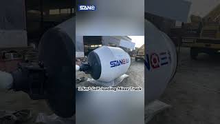 Sanq Group self-loading mixer truck display #automobile #concretemixer