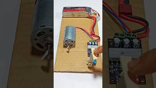 How to Make Throttle with DC Motor speed controller #ideas #dcmotor #motor #experiment #shorts