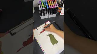 Can ALCOHOL MARKERS Really Create Stunning Cartoon Art in Minutes?