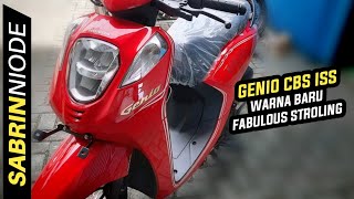 Honda Genio Fabulous Stroling CBS ISS warna Merah 2020