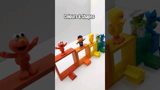 Colors & Shapes With Sesame Street Friends | Educational Videos for Toddlers