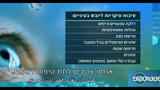 טיפול בעין היבשה - פרופ' אור קיזרמן - ערוץ 13 סטטוסקופ