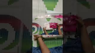 unboxing Meesho sarees మీషో చీరలను అన్‌బాక్సింగ్ చేయడం