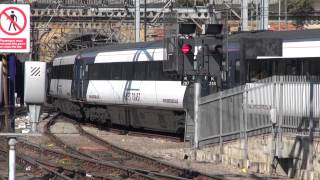 43274 and 43251 leave Kings Cross