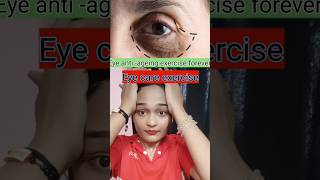 Eye antiageing exercise #faceyoga #faceyogaexercises #antiageing #glowingskin #yogaasanas #youtub💫😱