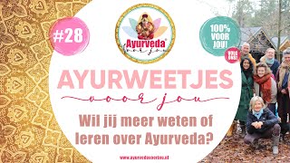 Ayurweetjes #28 | Wil jij meer weten of leren over Ayurveda?