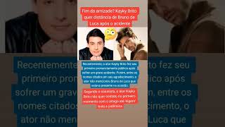 Kayky Brito não quer encontrar Bruno de Luca após o acidente