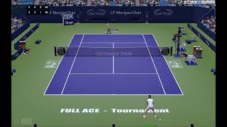 Full Ace Tennis Simulator Isner vs Federer US Open