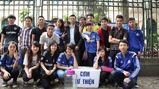 Một buổi làm "Cơm từ thiện" của Đội tình nguyện CFCVN