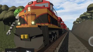 CPKC 4836 Leading Intermodal Nice K5HL Tren Mas Poderoso de Roblox