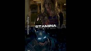 Supergirl CW vs Batman dceu (with prep) #dc #shorts #short #batman #edit