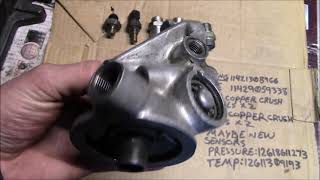 BMW E30 M3 S14 Oil Filter Head Rebuild, Disassembly, Cleaning, Reassembly