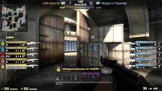 CS:GO LGB eSports V NiP BO3 Map#1 DreamHack Winter 2013