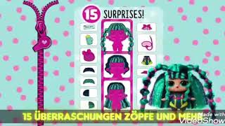 L.O.L. Surprise! 564751E7C #Hairvibes Überraschungs Püppchen mit wechselbaren Haaren & Accessoires