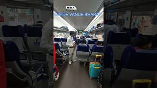 कैसा दिखता है वन्दे भारत अंदर से ? #shortvideo #youtubeshorts #shortsvideo2023 #vandebharatexpress