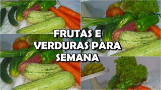 COMPRA NO SACOLÃO | FRUTAS E VERDURAS PRA SEMANA | Aline Camargo