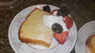 Lemon Bread with Homemade Whipped Cream & FRESH SUMMER LEMONS