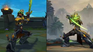 Master Yi League of Legends VS Wild Rift Comparison