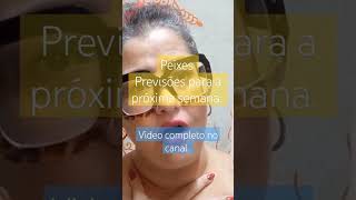 Peixes - Previsões para a próxima semana. #Peixes #Astrologia #tarot #viral #previsões