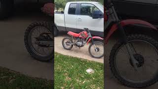 New Father Son Project. 2000 honda xr100r