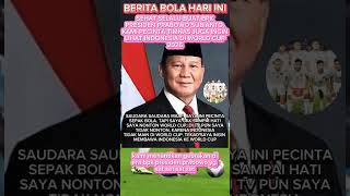 Menanti gebrakan presiden baru kita bpk prabowo subianto#football #shorts