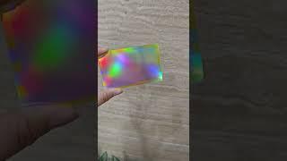 hologram film card