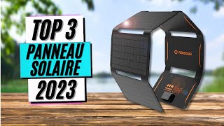 TOP 3 : Meilleur Panneau Solaire Portable 2023