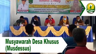 Musyawarah Desa Khusus penetapan penerima BLT-DD oleh BPD Batu Tunggal