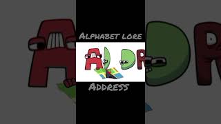 Alphabet lore but it's address #abcdefghijklmnopqrstuvwxyz #shorts #alphabetlore #address