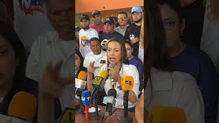 Maria Corina - Rueda de prensa en Portuguesa #venezuela #noticiashoy #mariacorina #ultimasnoticias