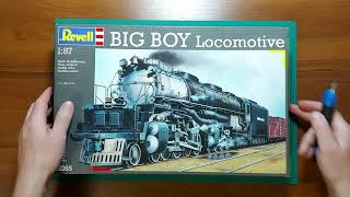 Локомотив "Big Boy" от Revell, 1:87, 02165 - Распаковка, что в коробке