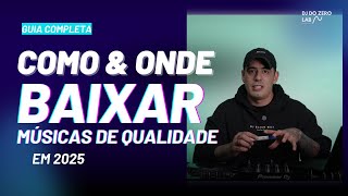 Como e onde baixar músicas de qualidade em 2025