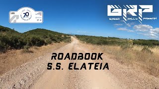 WRC Rally Acropolis 2023 - Roadbook - S.S. Elateia