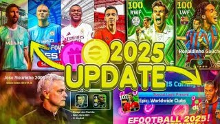 eFootball™™ 2025 is Here Officially🥵🔥 GOAT Card, Master League, Edit Mode, Official Release Date🔥