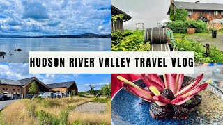 Hudson River Valley Travel Vlog: Beacon NY, Benmarl Winery, Dinner At Wildflower Farms and More!