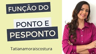 DICAS DE COSTURA PARA INICIANTES / Função do ponto e pesponto. @TatianaMoraisCostura