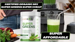 Livegood's Certified Organic Mix Super Greens Super Cheap