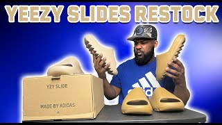 Adidas Yeezy Slides Ochre & Pure Restock Review | The Everyday Slide