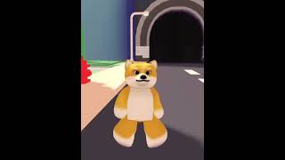 Doge milkshake dance roblox #doge #roblox