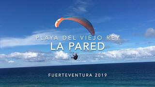 Paragliding in Playa del Viejo Rey