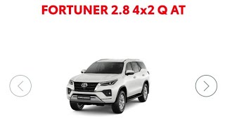 2023 Toyota Fortuner Q 2.8L Automatic Transmission