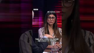 EXCLUSIVE|| Mia Khalifa Talks to BBC on Dangers on getting into Porn