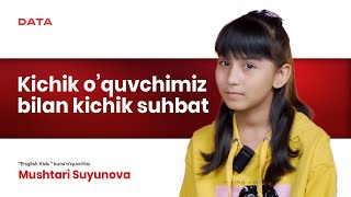 🌝 Kichik o’quvchimiz bilan kichik suhbat