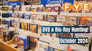 DVD & Blu-Ray Hunting at F.Y.E! (October 2024)