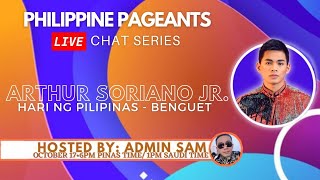 Exclusive Live Interview with Hari ng Benguet Arthur Soriano Jr. with Admin Sam